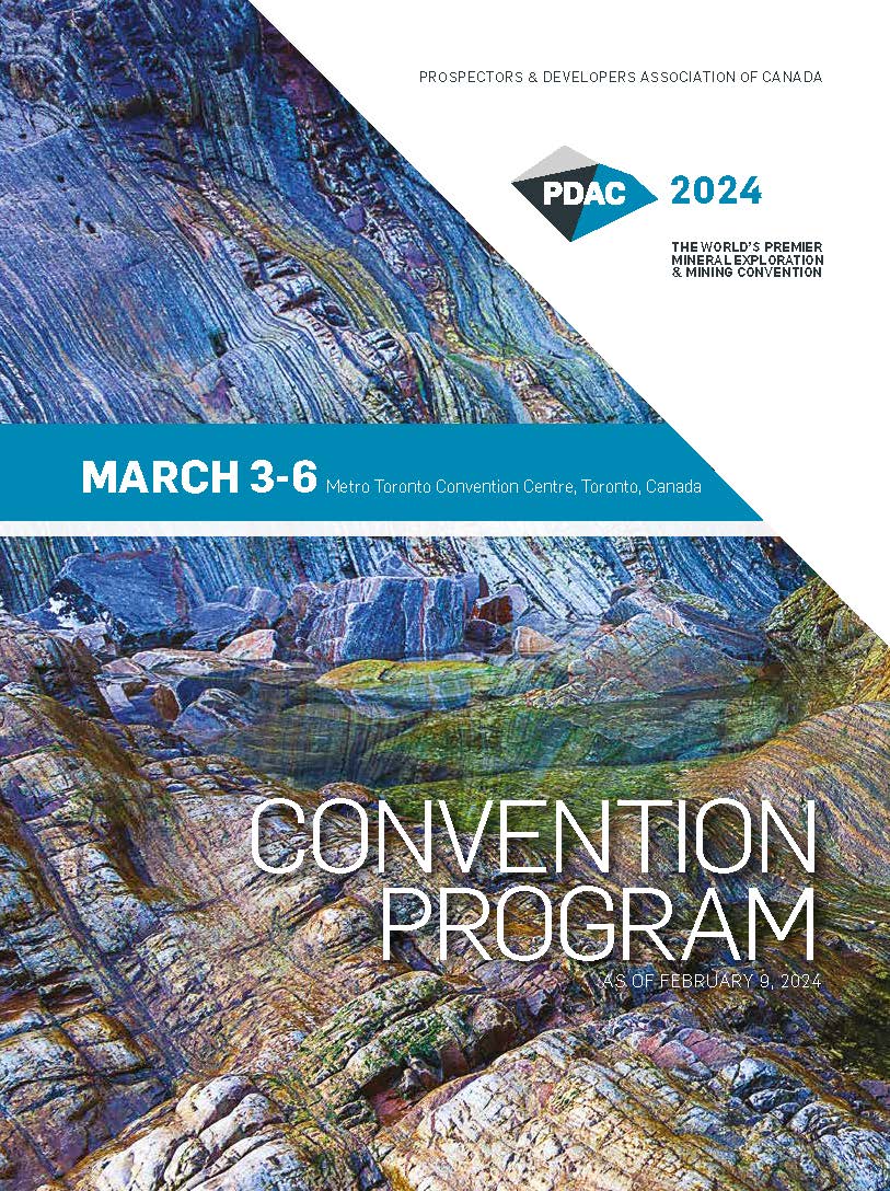Cover - PDAC 2024 Convention Program