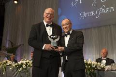 Thayer Lindsley Award recipient, Peter Megaw, MAG Silver Corp &amp; Felix Lee, CSA Global Canada