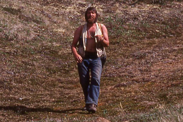 Philip Burt SW of Ross River, 1978