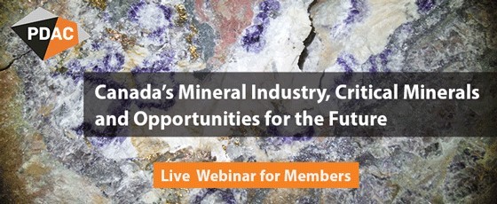 Membership - Canada's Mineral Industry, Critical Minerals and Opportunities for the Future
