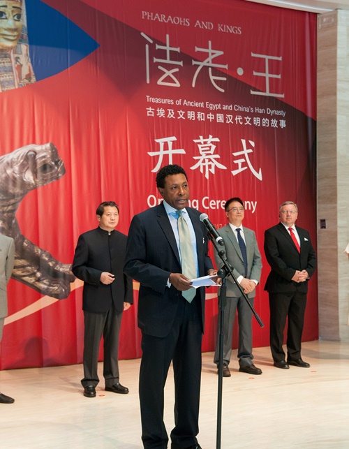 Representing Canada (ROM) at Nanjing Museum opening